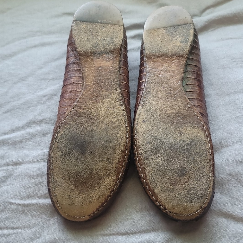 Prada Python Snakeskin Loafer 35.5 - image 7